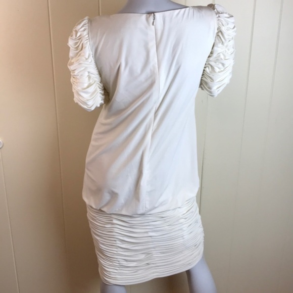 VINTAGE Ivory “Mother of the Bride” Ruffle Dress - Picture 2 of 6